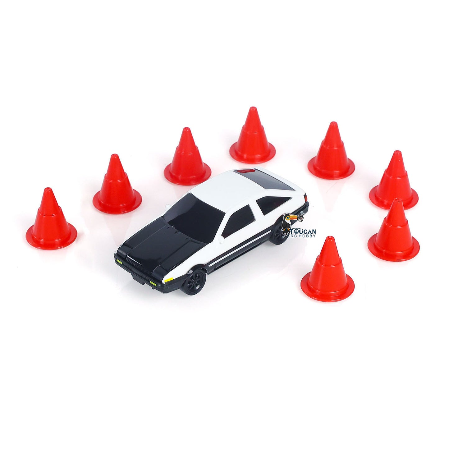 Fast Free Shipping 1/43 High Speed 2.4G Radio Controlled Racing Car AE8 6Gyroscope RC Drift Vehicle 4WD RTR Mini Car Toy Radio Battery