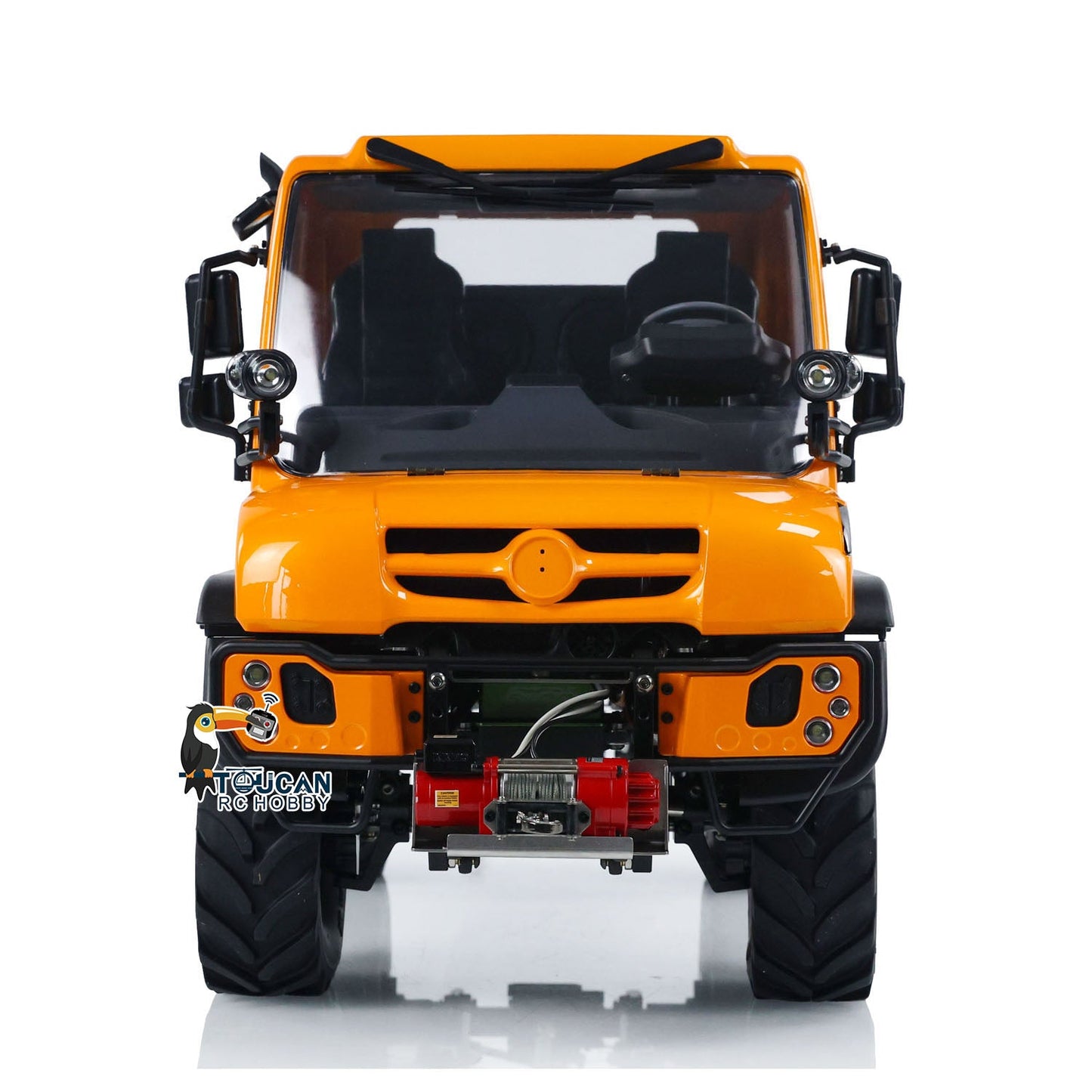 UNI U423 1/10 RC Rock Crawler Car RTR 4X4 4WD Remote Control Off-road Vehicles Metal Axles Bucket Light Sound DDF350 Radio Battery