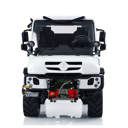 Fast Free Shipping 4WD 1:10 RC Off-road Vehicle RTR UNI U423 4X4 Radio Control Crawler Car Model Aluminum Box Battery Light Sound Differential Lock