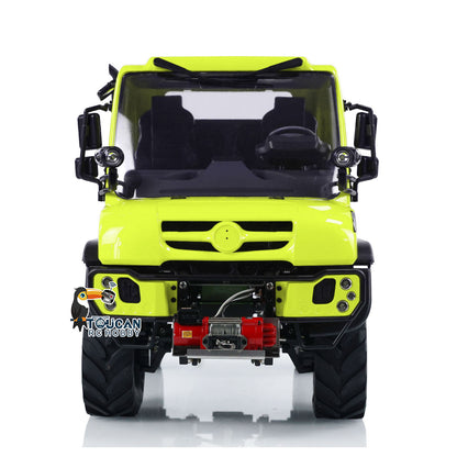 Fast Free Shipping UNI U423 1/10 RC Rock Crawler Car RTR 4X4 4WD Remote Control Off-road Vehicles Metal Axles Bucket Light Sound DDF350 Radio Battery