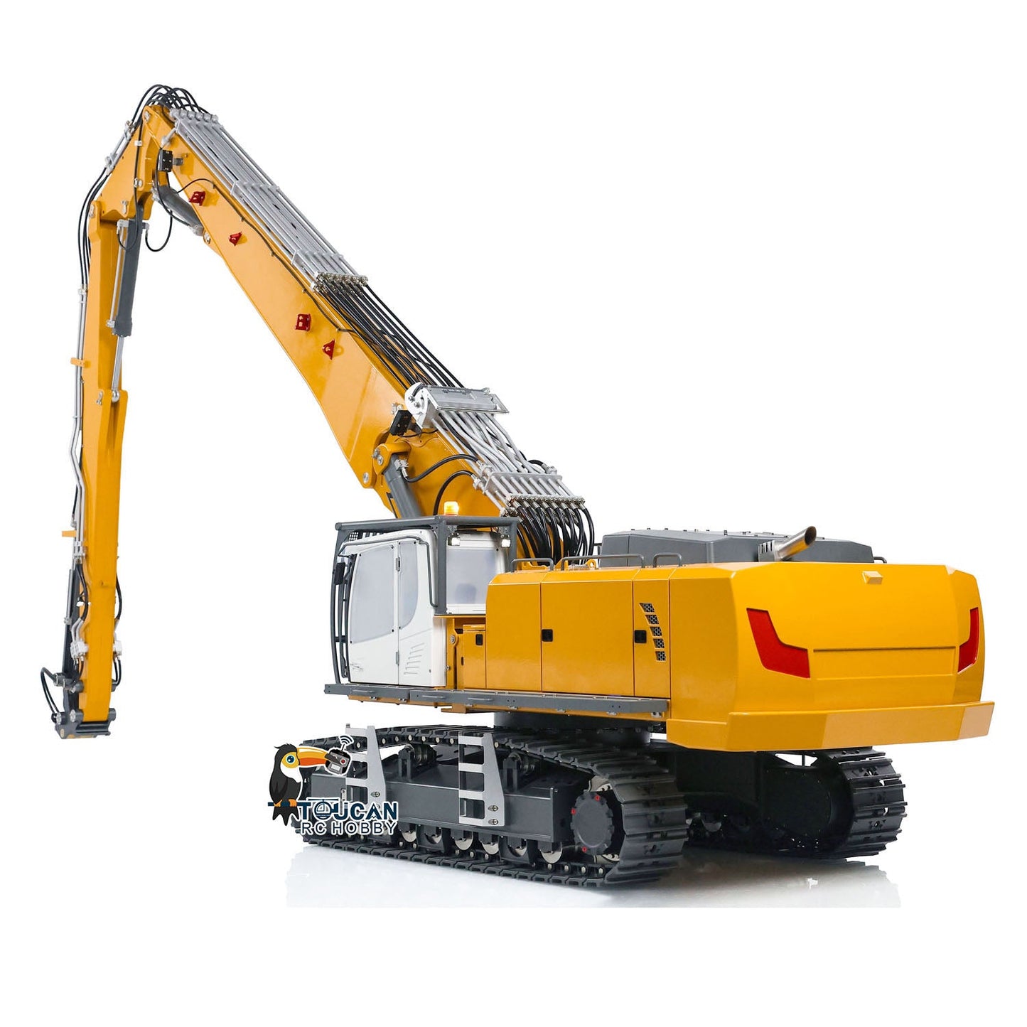 USA Pre-Order by the sea K970-300 CUTModel 1/14 RC Metal Hydraulic Excavator FlySky PL18EV Lite Radio Control Demolition Machine Sound System Battery Charger