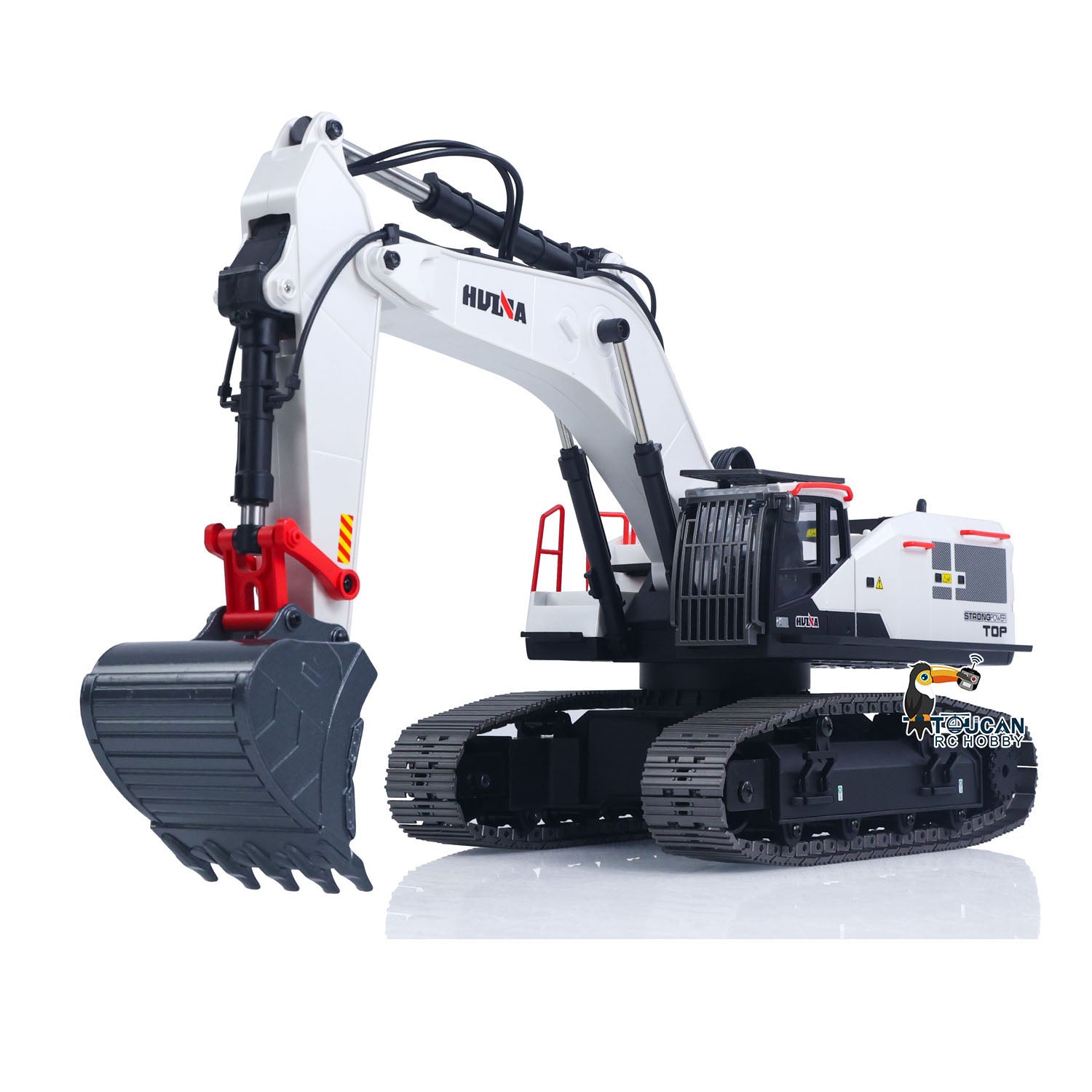 In Stock 1/14 HUINA RC Metal Excavator Ready to Run Toys 1594