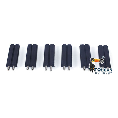 Super Frog Metal GPS Bucket Tracks Rubber Pads for 1/14 RC Hydraulic Excavator ZX135US Digger Upgraded Parts for Construction Vehicle Enthusiast