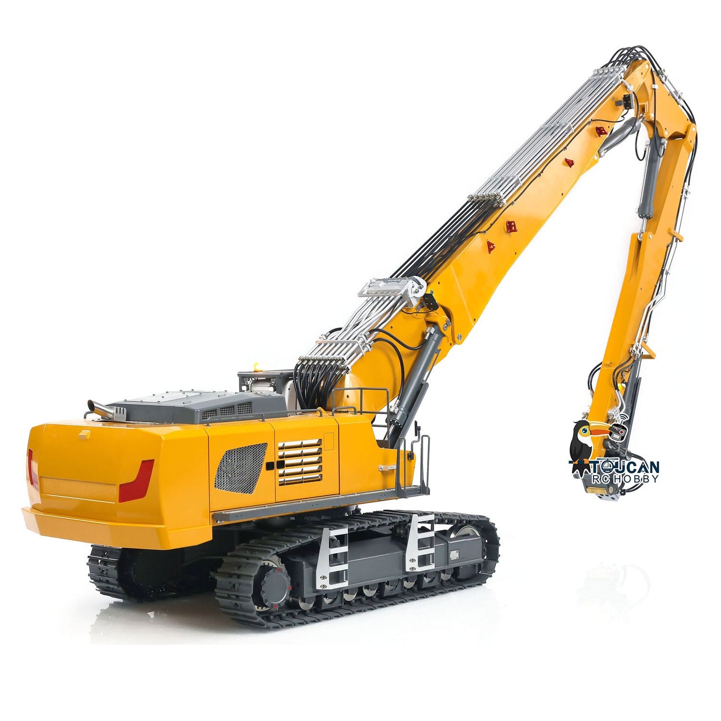 USA Pre-Order by the sea K970-300 CUTModel 1/14 RC Metal Hydraulic Excavator FlySky PL18EV Lite Radio Control Demolition Machine Sound System Battery Charger