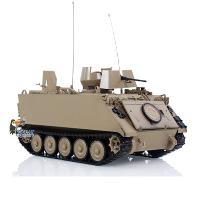 Fast Free Shipping 1/16 Tongde RC Tank M2412-B M113A1 ACAV Infrared 360 Turret Rotation Smoking Light Sound Remote Control Electric Model RTR