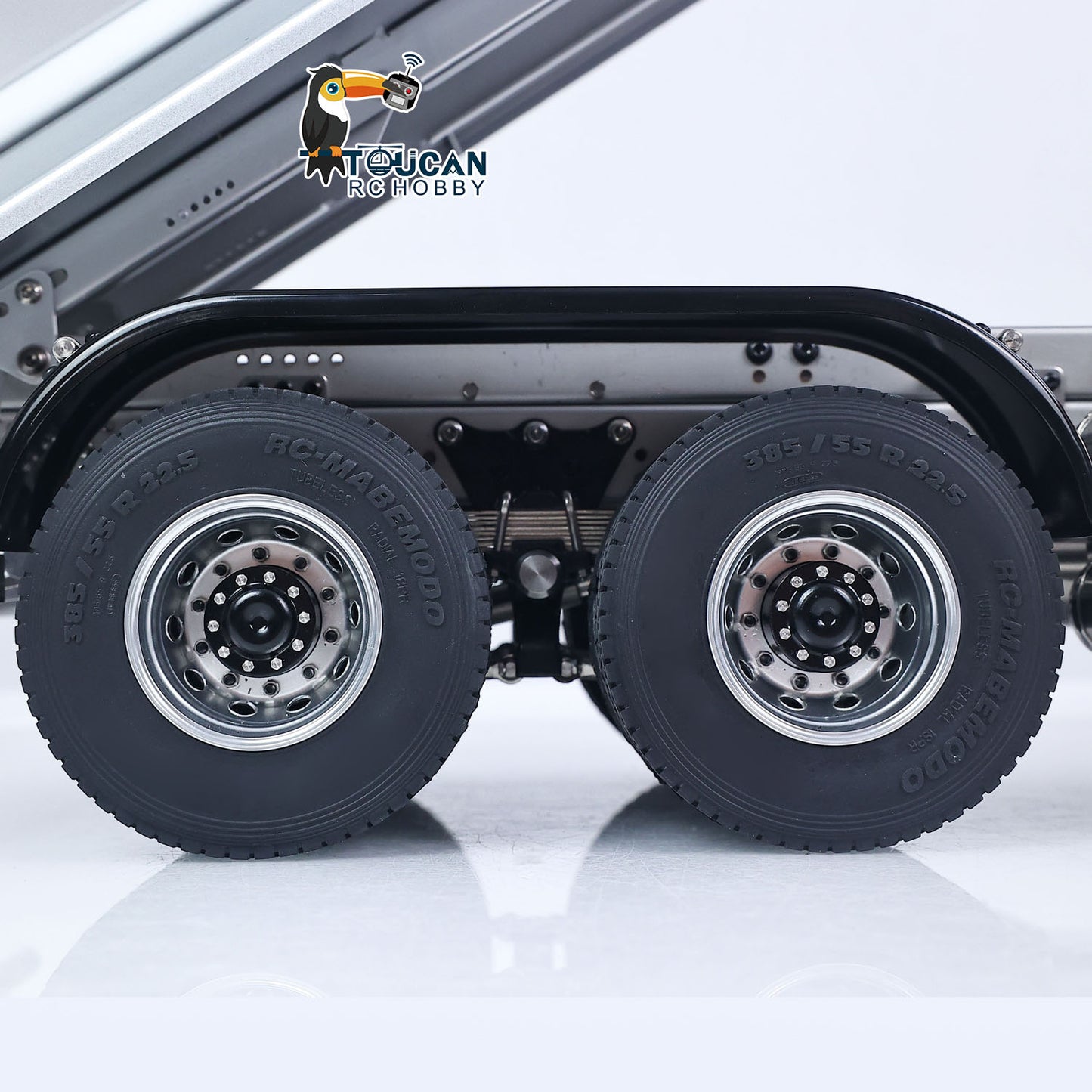 TOUCAN RC HOBBY Double E E118 G540 1/14 Metal 8*8 RC RTR Hydraulic Dump Truck 2-Speed Gearbox Differential Lock ST8 Controller Light Sound for Model Collectors