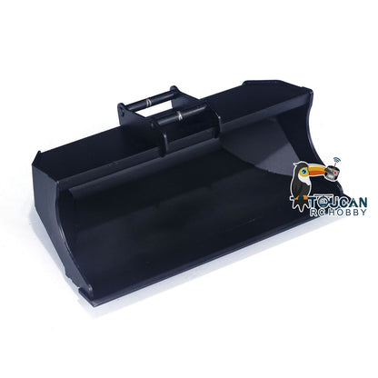 Super Frog Metal GPS Bucket Tracks Rubber Pads for 1/14 RC Hydraulic Excavator ZX135US Digger Upgraded Parts for Construction Vehicle Enthusiast