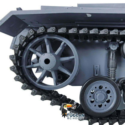 TOUCAN RC HOBBY Henglong 1/16 Plastic 7.0 3848 3849 Panzer III H L RC Tank FPV 360 Degree Turret Infrared System BB Smoke Steel Driving Gearbox Metal Barrel