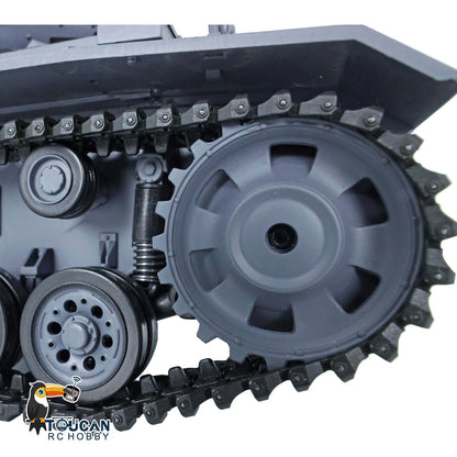 TOUCAN RC HOBBY Henglong 1/16 Plastic 7.0 3848 3849 Panzer III H L RC Tank FPV 360 Degree Turret Infrared System BB Smoke Steel Driving Gearbox Metal Barrel