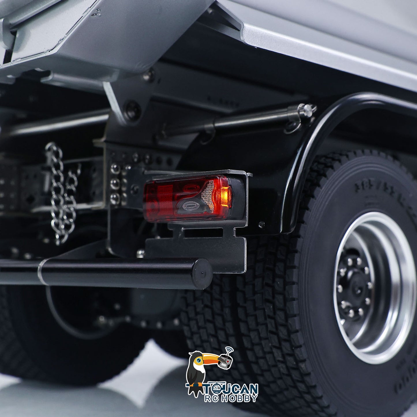 In Stock Double E G540 E118 1/14 8X8 Remote Control Hydraulic Dump Truck 2Speed RC Model Tipper Metal Chassis Differential Lock FLYSKY ST8 Radio