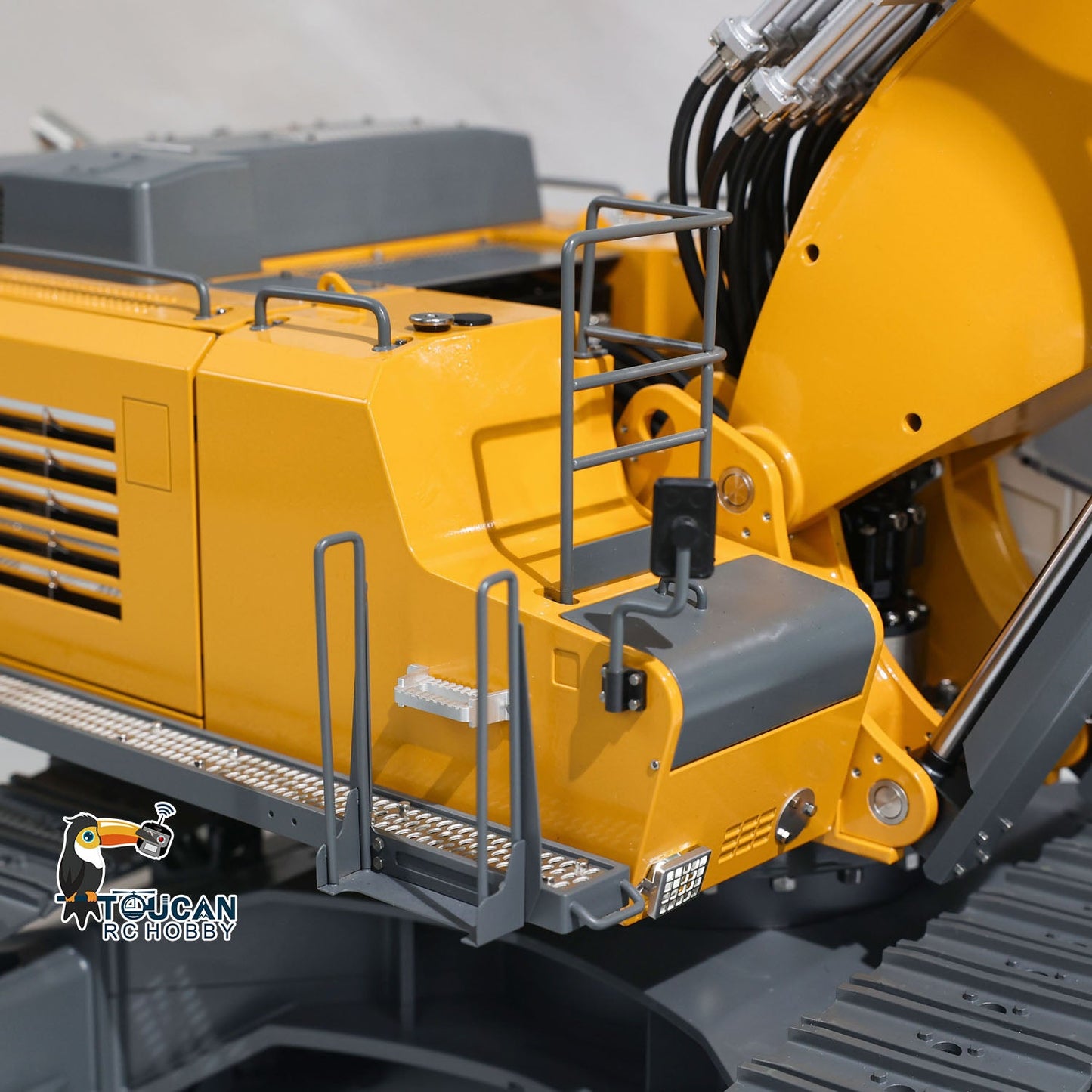 USA Pre-Order by the sea 1/14 3Arms Metal Hydraulic K970-301S RC Excavator FrSky TamdenXE Radio Control Digger Construction Vehicle Light Sound System