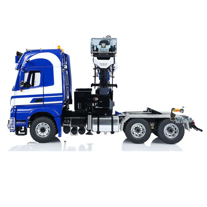 Unitru 03 RTR 3363 1/14 Radio Controlled Tractor Truck Metal Chassis Hydraulic Timber Crane 6X6 RC Lorry Car Smoke PL18EV