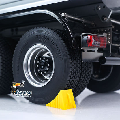 TOUCAN RC HOBBY Double E E118 G540 1/14 Metal 8*8 RC RTR Hydraulic Dump Truck 2-Speed Gearbox Differential Lock ST8 Controller Light Sound for Model Collectors