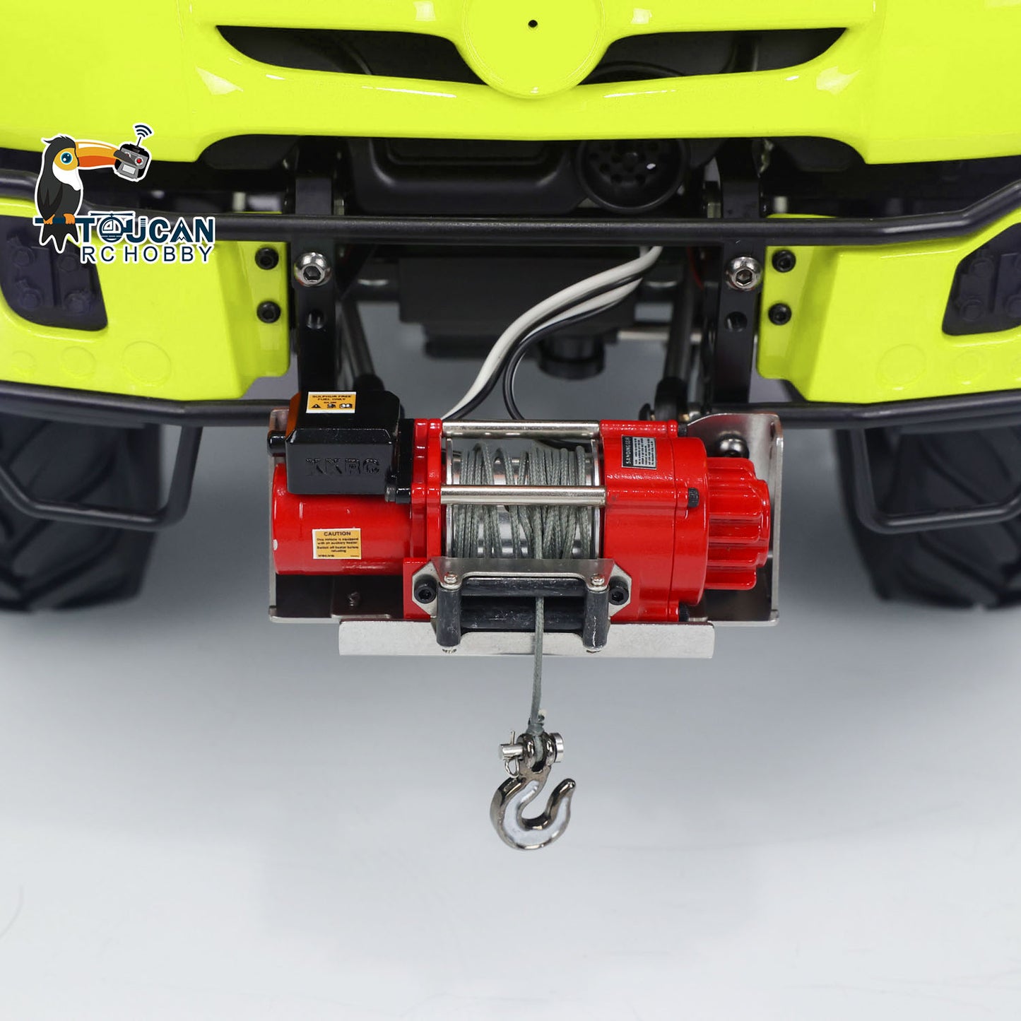 UNI U423 1/10 RC Rock Crawler Car RTR 4X4 4WD Remote Control Off-road Vehicles Metal Axles Bucket Light Sound DDF350 Radio Battery