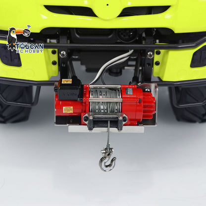 UNI U423 1/10 RC Rock Crawler Car RTR 4X4 4WD Remote Control Off-road Vehicles Metal Axles Bucket Light Sound DDF350 Radio Battery