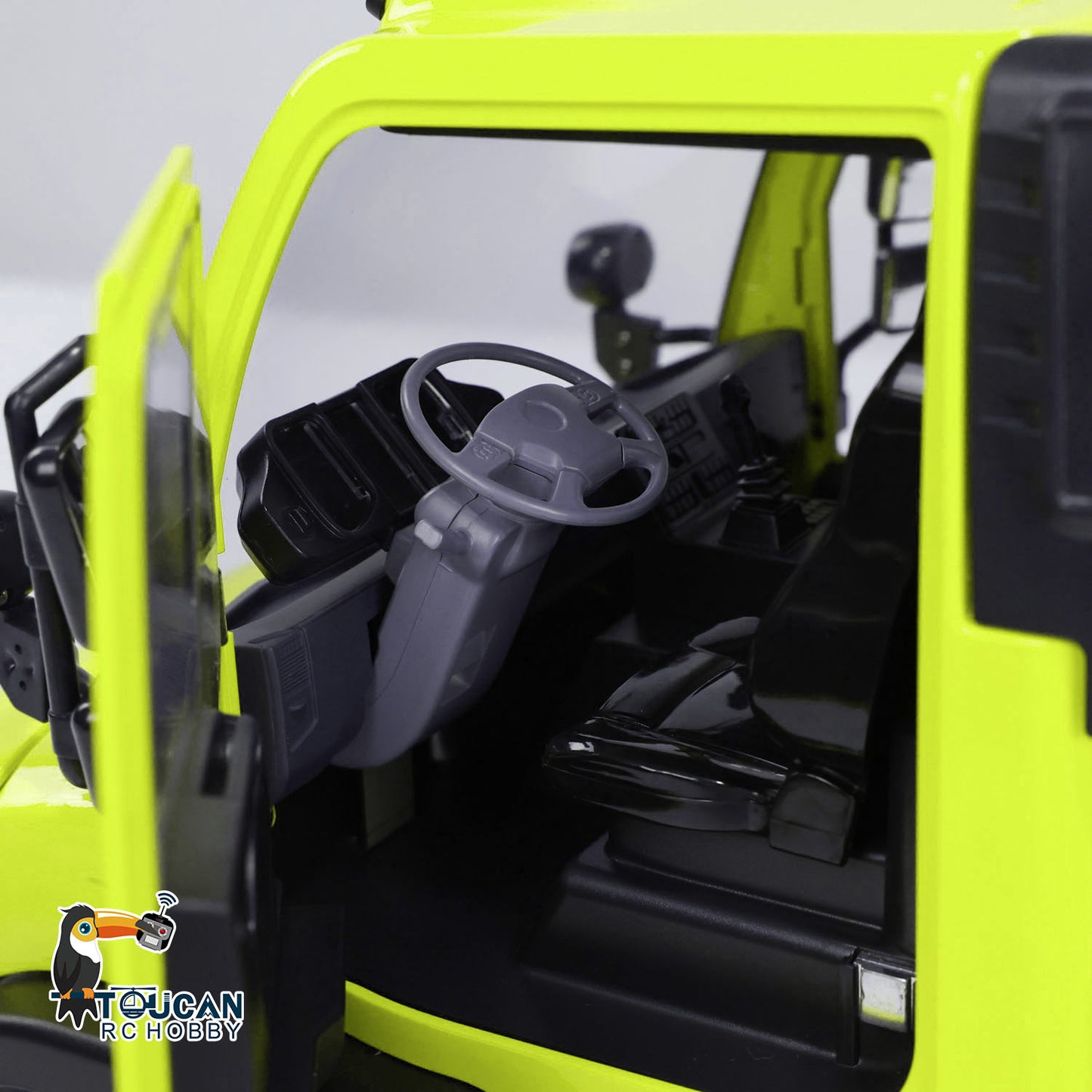 UNI U423 1/10 RC Rock Crawler Car RTR 4X4 4WD Remote Control Off-road Vehicles Metal Axles Bucket Light Sound DDF350 Radio Battery