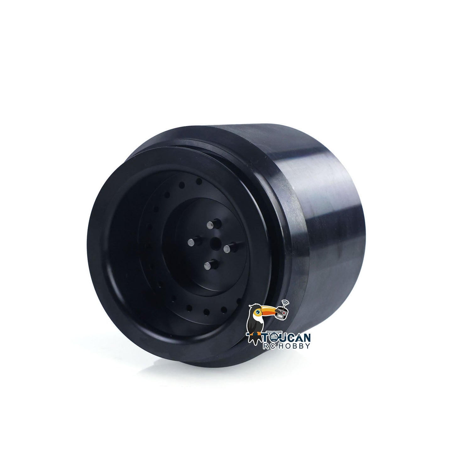 JDM-198 Metal Manual Quick Coupler/Wheel Hubs/Rubber Tire/Fork for 1/14 ZW370 RC Hydraulic Loader DIY Scale Models