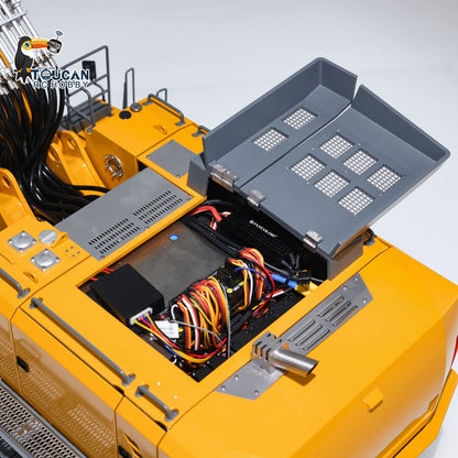 USA Pre-Order by the sea K970-300 CUTModel 1/14 RC Metal Hydraulic Excavator FlySky PL18EV Lite Radio Control Demolition Machine Sound System Battery Charger