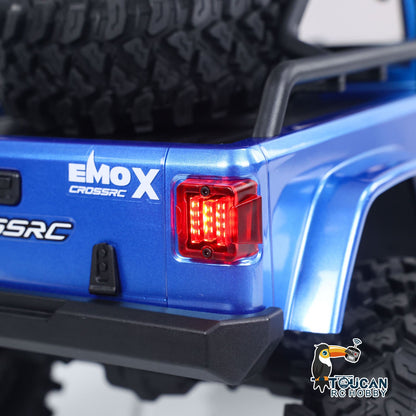 1/8 CROSS RC EMOX Off-road Vehicle Light Sounds Radio Control Crawler 2Speed Assembled Emulated Car Hobby Models 4WD