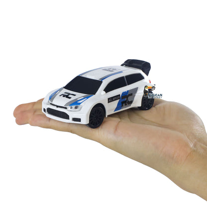 Fast Free Shipping 2.4GHz Mini RC Drift Car 1/43 Racing Vehicles High Speed 4WD Ready to Go Mini Car Toy Radio Battery Lights Model Gyroscope