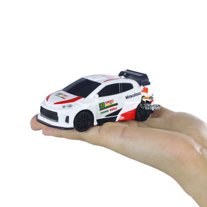 Fast Free Shipping 2.4GHz 1/43 RC Drift Car High Speed 4WD Racing Vehicles RTR Mini Car Toy Model Radio Battery Lights Gyroscope