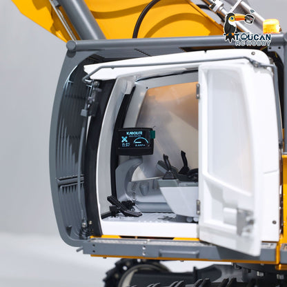 USA Pre-Order by the sea K970-300 CUTModel 1/14 RC Metal Hydraulic Excavator FlySky PL18EV Lite Radio Control Demolition Machine Sound System Battery Charger