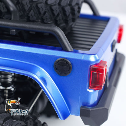 1/8 CROSS RC EMOX Off-road Vehicle Light Sounds Radio Control Crawler 2Speed Assembled Emulated Car Hobby Models 4WD