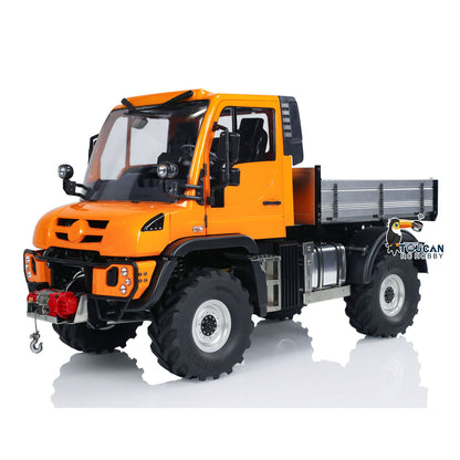 Fast Free Shipping 4X4 1/10 UNI U423 RC Off-road Vehicle Winch RTR Remote Control Rock Crawler Car Metal Bucket Brushed Motor ESC Differential Lock