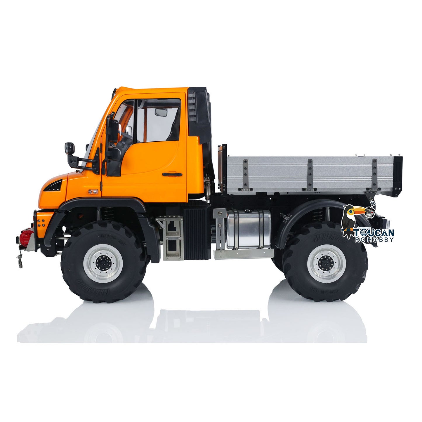 Fast Free Shipping 4X4 1/10 UNI U423 RC Off-road Vehicle Winch RTR Remote Control Rock Crawler Car Metal Bucket Brushed Motor ESC Differential Lock