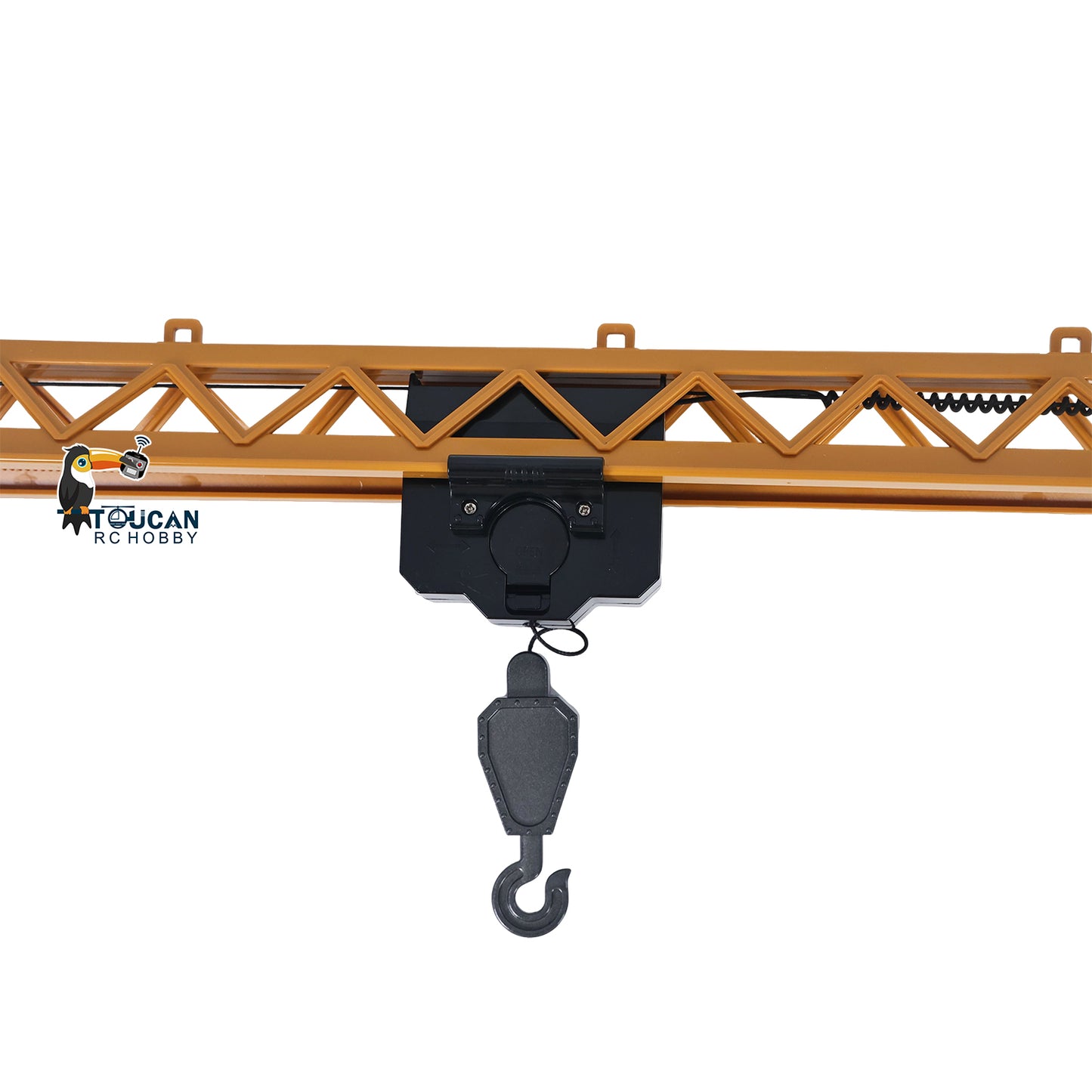 HUINA Toys Radio Lifting Tower Crane Model 1/14 Ready-To-Go 12CH 585 Gift 2.4G Remote Controller Battery Movable Crane Body Rotary