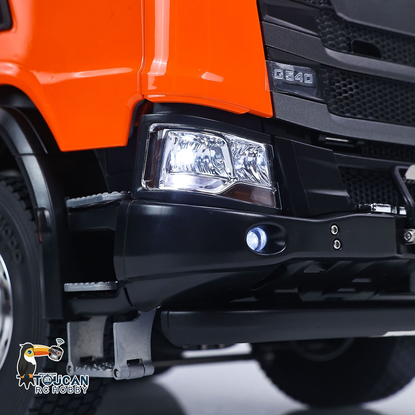 In Stock Double E G540 E118 1/14 8X8 Remote Control Hydraulic Dump Truck 2Speed RC Model Tipper Metal Chassis Differential Lock FLYSKY ST8 Radio