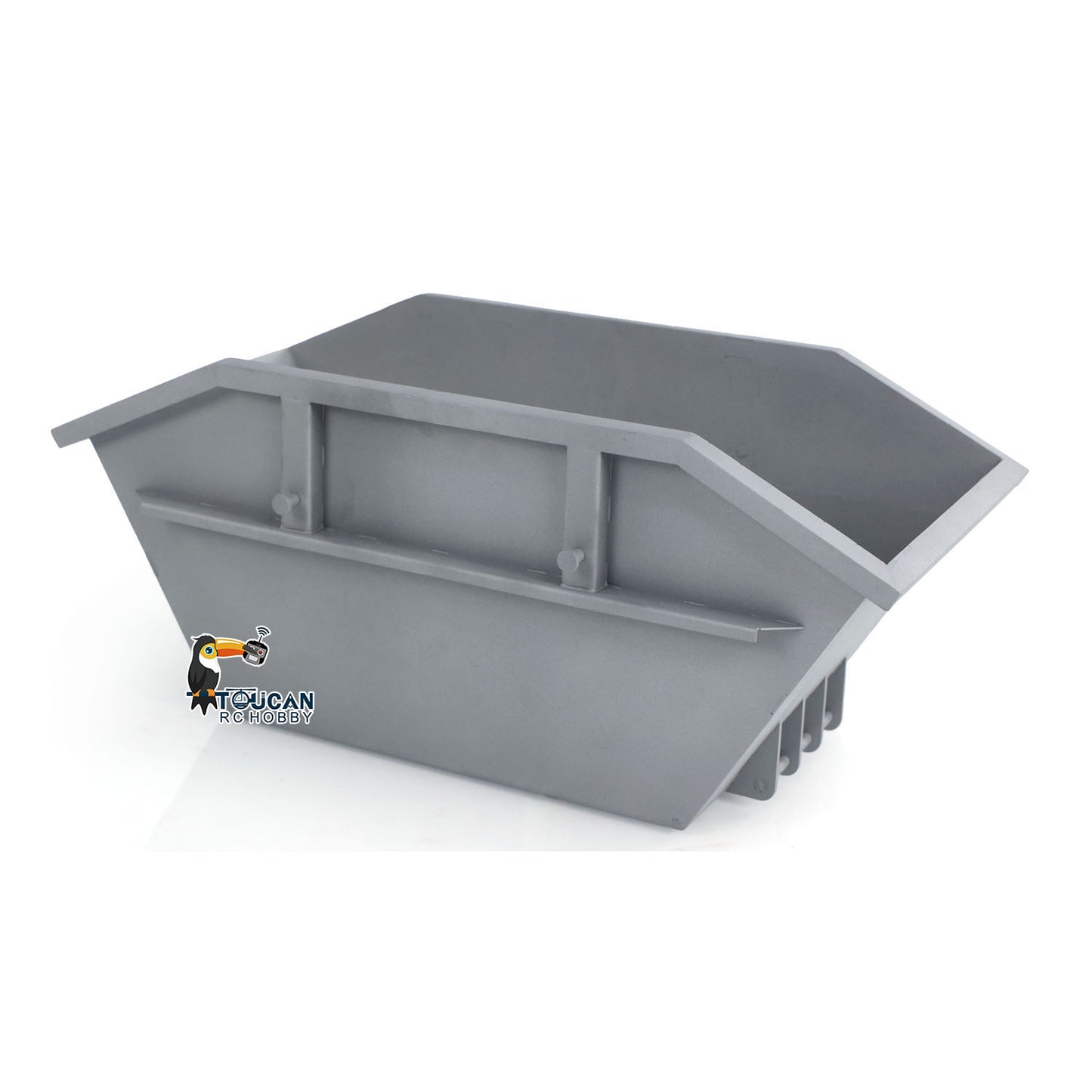 LESU A0016 Metal Bucket for 1/14 Remote Control Hydraulic Swing Arm Garbage Truck Z0066/ TGS Z0068 4x4 Skip Loader Model for RC Enthusiast