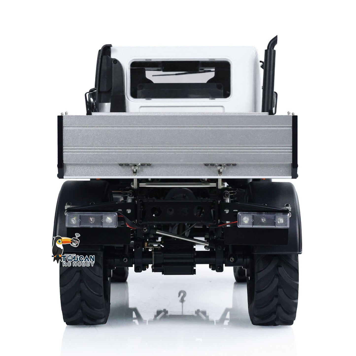 Fast Free Shipping 4WD 1:10 RC Off-road Vehicle RTR UNI U423 4X4 Radio Control Crawler Car Model Aluminum Box Battery Light Sound Differential Lock