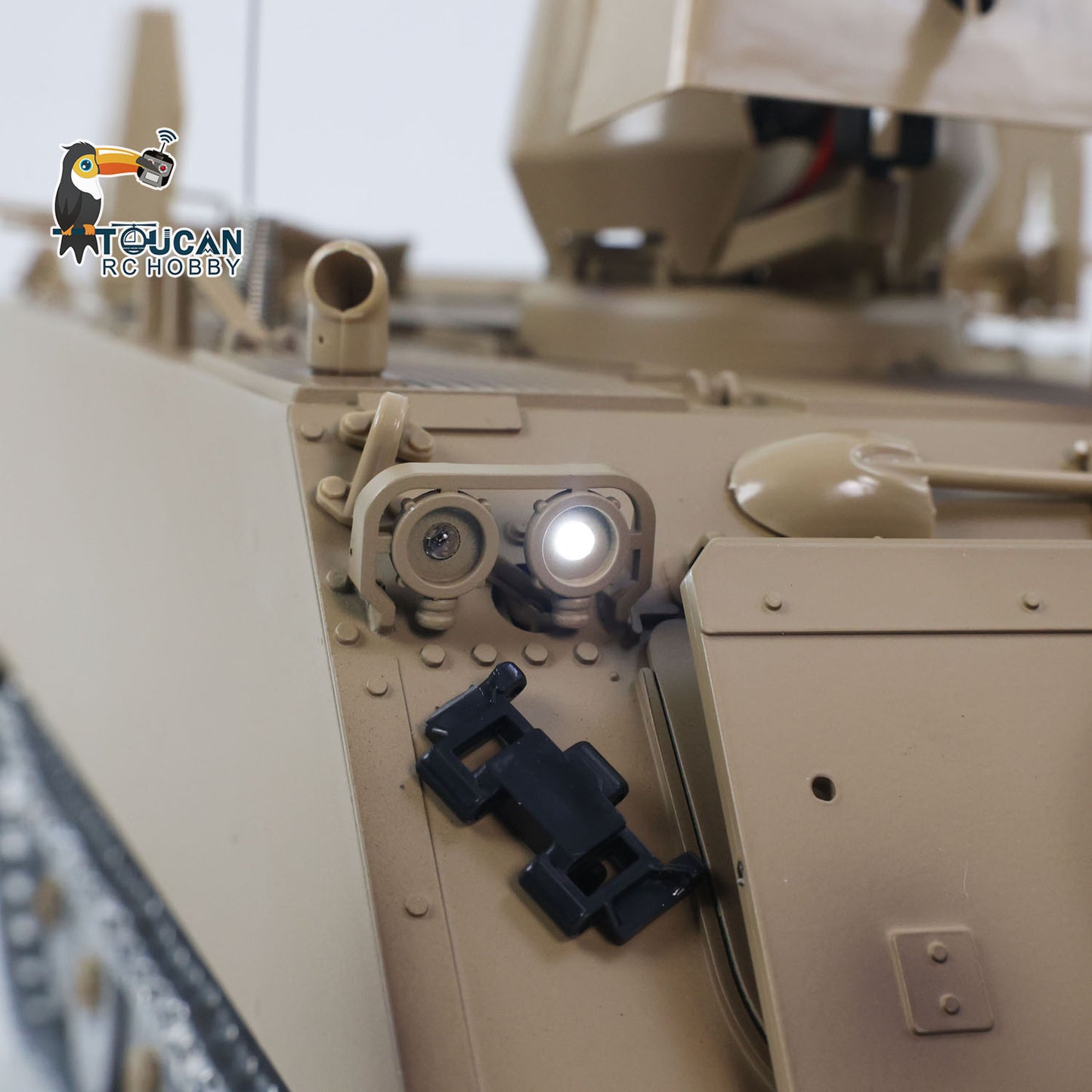 Pre-order US Stock TD 1/16 RC Tank M2412-B M113A1 ACAV 360 Turret Rotation Infrared Metal Wheels Gearbox Smoke Unit Radio Control Military Model