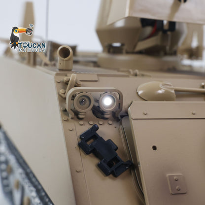 Pre-order US Stock TD 1/16 RC Tank M2412-B M113A1 ACAV 360 Turret Rotation Infrared Metal Wheels Gearbox Smoke Unit Radio Control Military Model