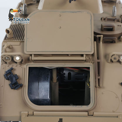 Pre-order US Stock TD 1/16 RC Tank M2412-B M113A1 ACAV 360 Turret Rotation Infrared Metal Wheels Gearbox Smoke Unit Radio Control Military Model