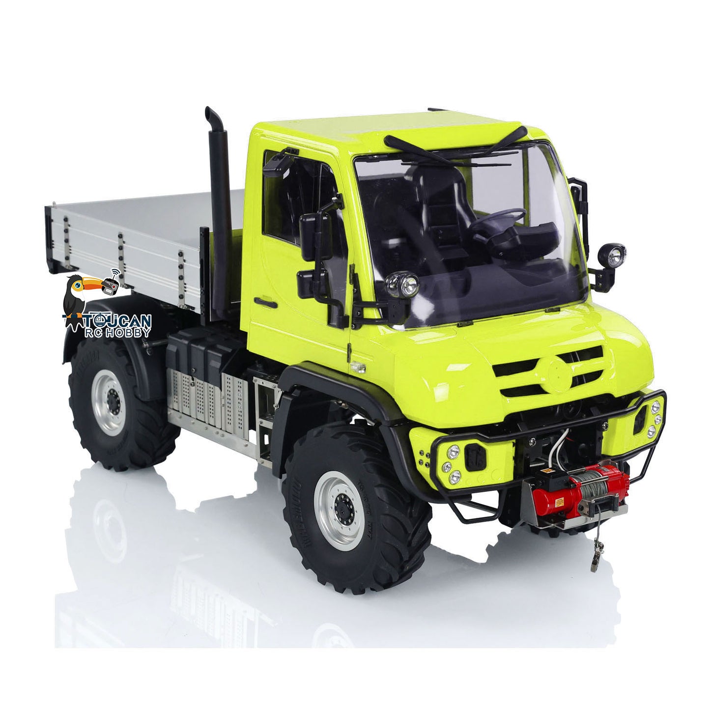 Fast Free Shipping UNI U423 1/10 RC Rock Crawler Car RTR 4X4 4WD Remote Control Off-road Vehicles Metal Axles Bucket Light Sound DDF350 Radio Battery