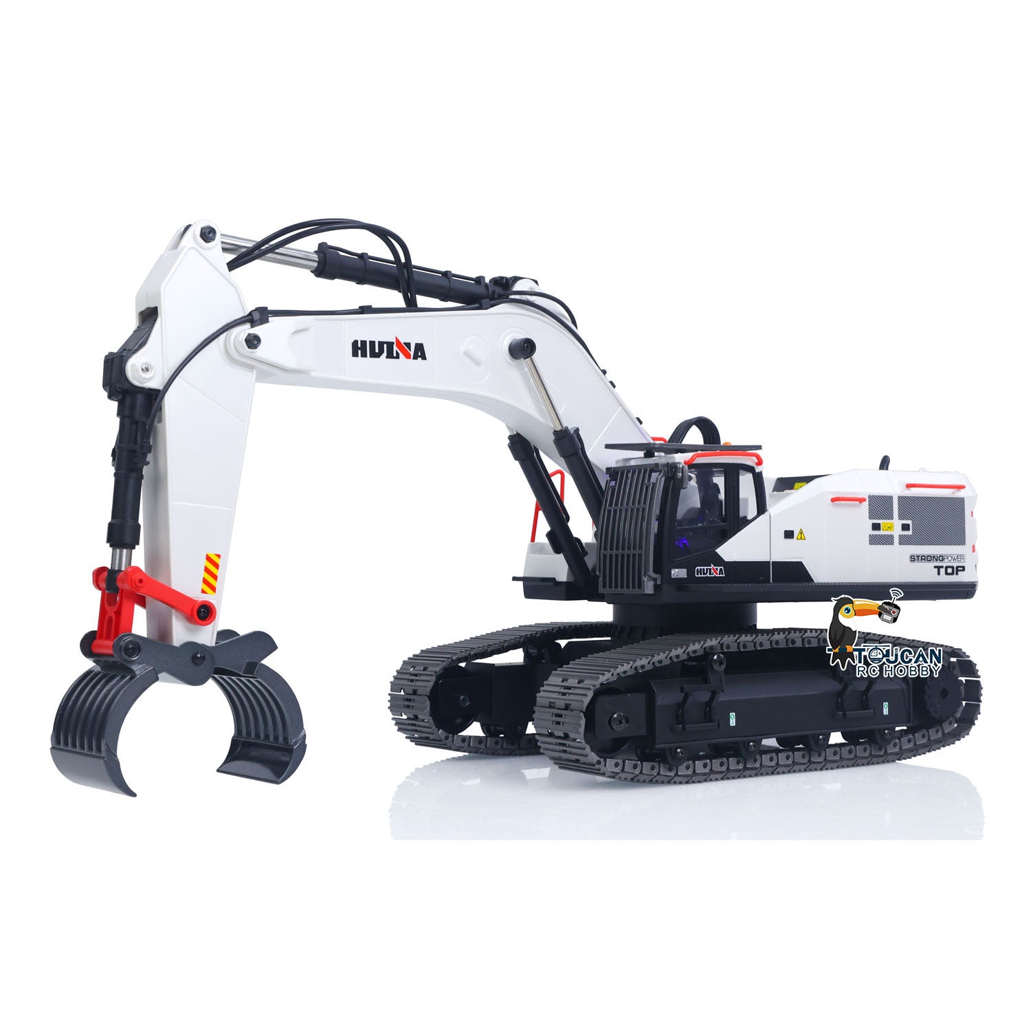 TOUCAN RC HOBBY US Stock 1/14 HUINA RC Metal Remote Controlled Excavat
