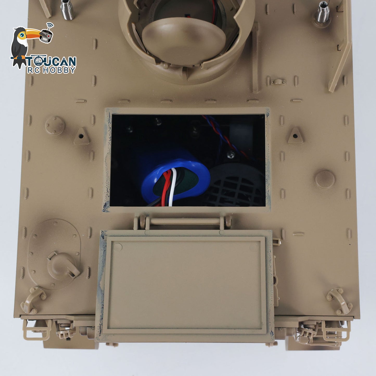 Pre-order US Stock TD 1/16 RC Tank M2412-B M113A1 ACAV 360 Turret Rotation Infrared Metal Wheels Gearbox Smoke Unit Radio Control Military Model