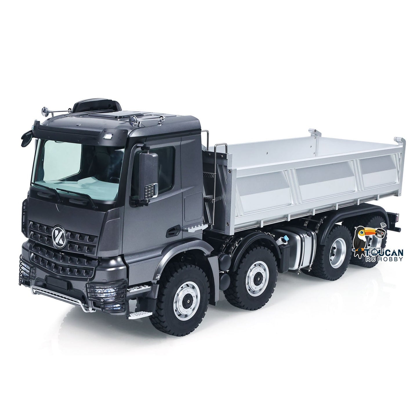 Fast Free Shipping for EU Kabolite 8X8 1/14 RC Dump Truck K5703 Electric Lifting Remote Control Tipper RTR  Model 2Speed Gearbox Lights Sound System