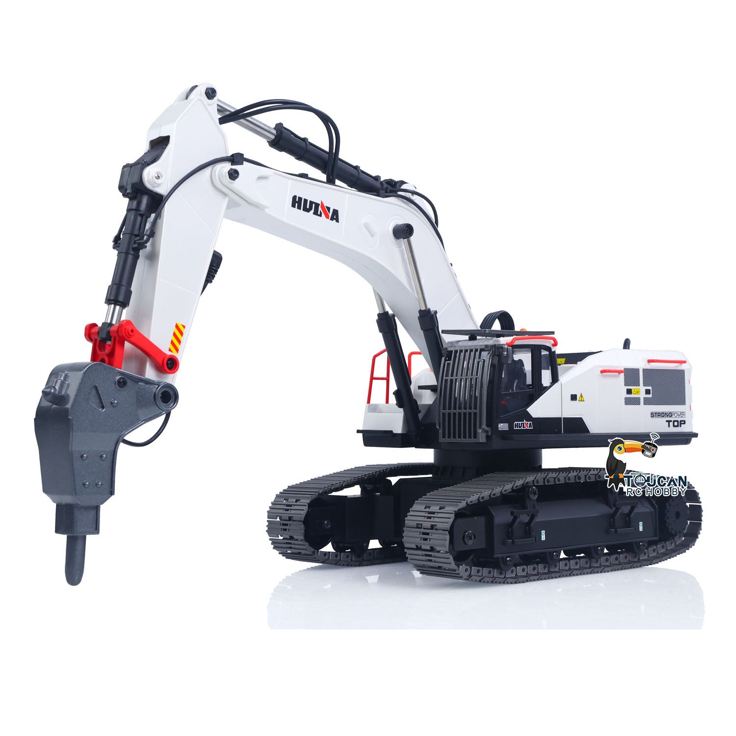 In Stock 1/14 HUINA RC Metal Excavator Ready to Run Toys 1594