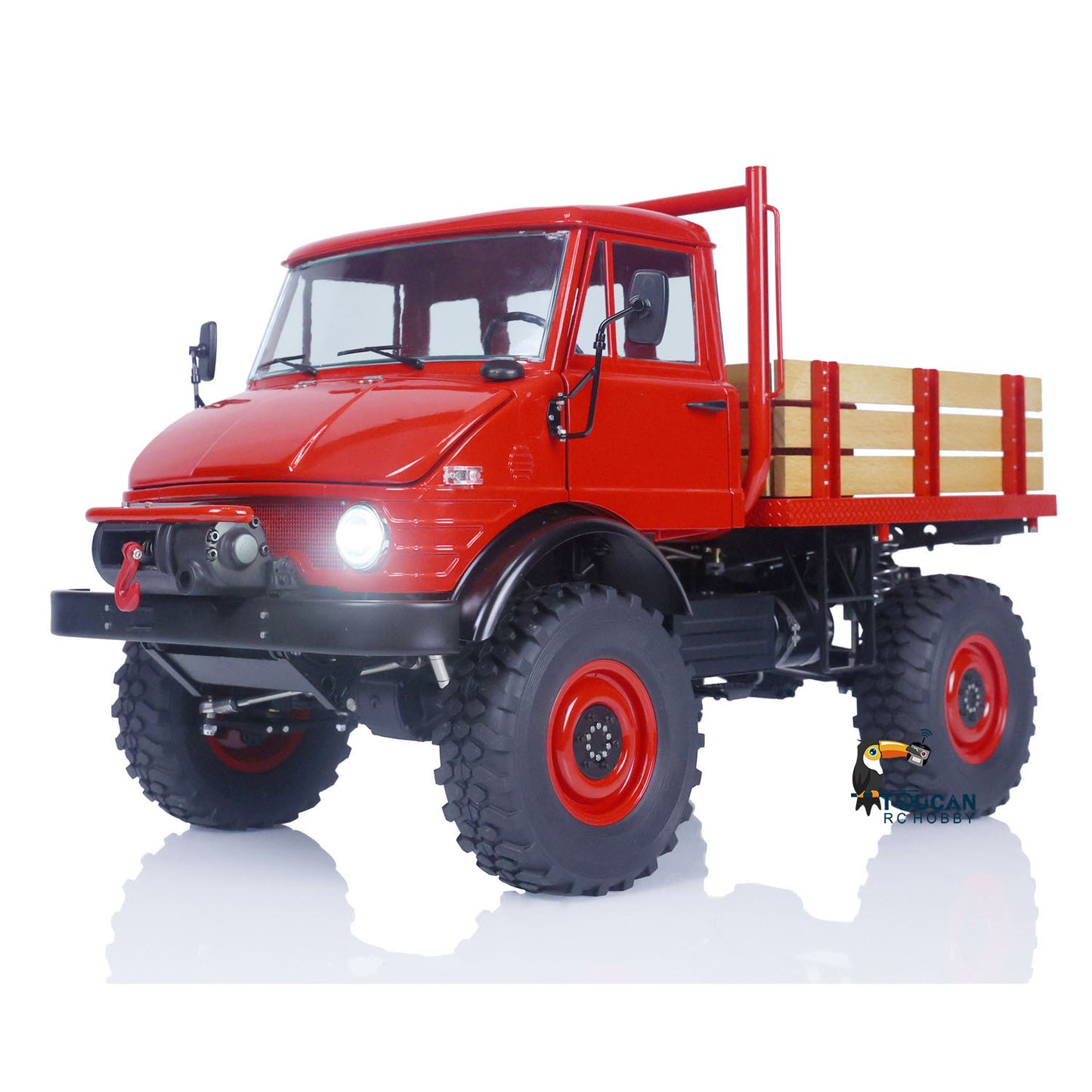 LESU 1/10 4*4 RC Off-Road Vehicle Painted Assembled U406 Truck Radio Control Car 2 Speed Transmission Winch Hobby Model