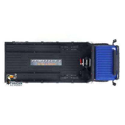 Fast Free Shipping CR18P Flatbed Truck 6x6 RTR RC Rock Crawler 1/18 Off-Road Truck 2-Speed Lights