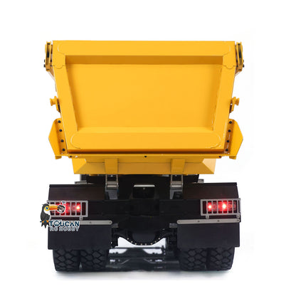 TOUCAN RC HOBBY JDModel 219 1/14 Metal Radio Controlled Hydraulic Dumper Truck 10X10 RC Tipper 3Speed Axles Transfer Case Differential Locks
