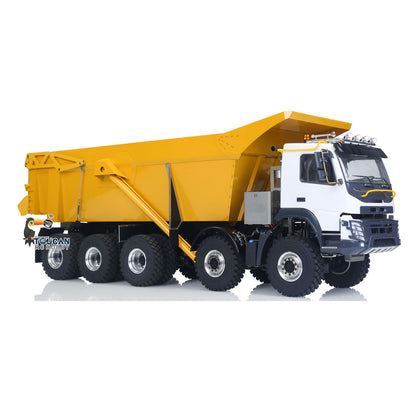 US Stock JDM 219 3Speed RTR 1/14 RC Hydraulic Dumper Metal Radio Controlled Truck 10X10 10X6 RC Tipper Differential Locks Sound Battery