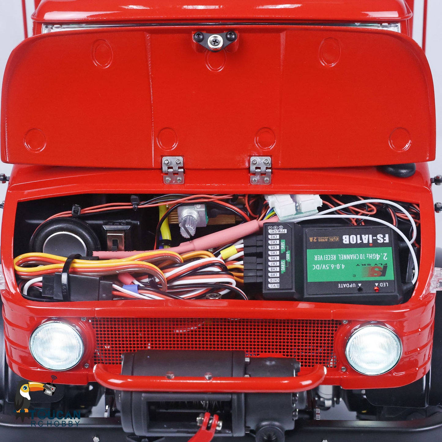 LESU RAVE-UM406 1/10 RC Off-road Vehicles RA-Z001 PNP 4X4 Crawler with Flysky I6S Remote Controller 2 Speed Transmission Sound Light System