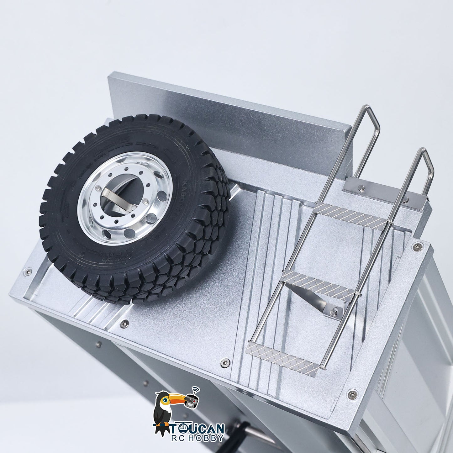 US Stock RTR Kabolite 8X8 1/14 RC Dump Truck K5703 Electric Lifting Remote Control Tipper Model 2Speed Gearbox Lights Sound System