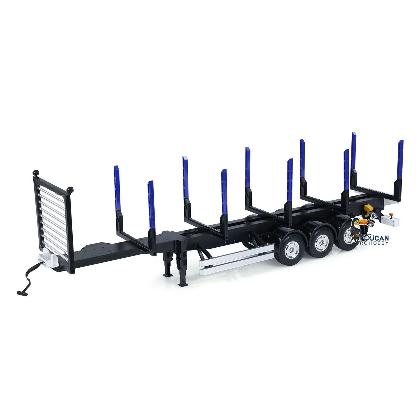 Toucan 3Axles 1/14 Timber Trailer for Remote Control Logging Truck DIY 1/14 RC TAMIYA Tractor Model