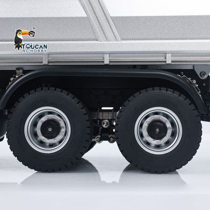 US Stock RTR Kabolite 8X8 1/14 RC Dump Truck K5703 Electric Lifting Remote Control Tipper Model 2Speed Gearbox Lights Sound System