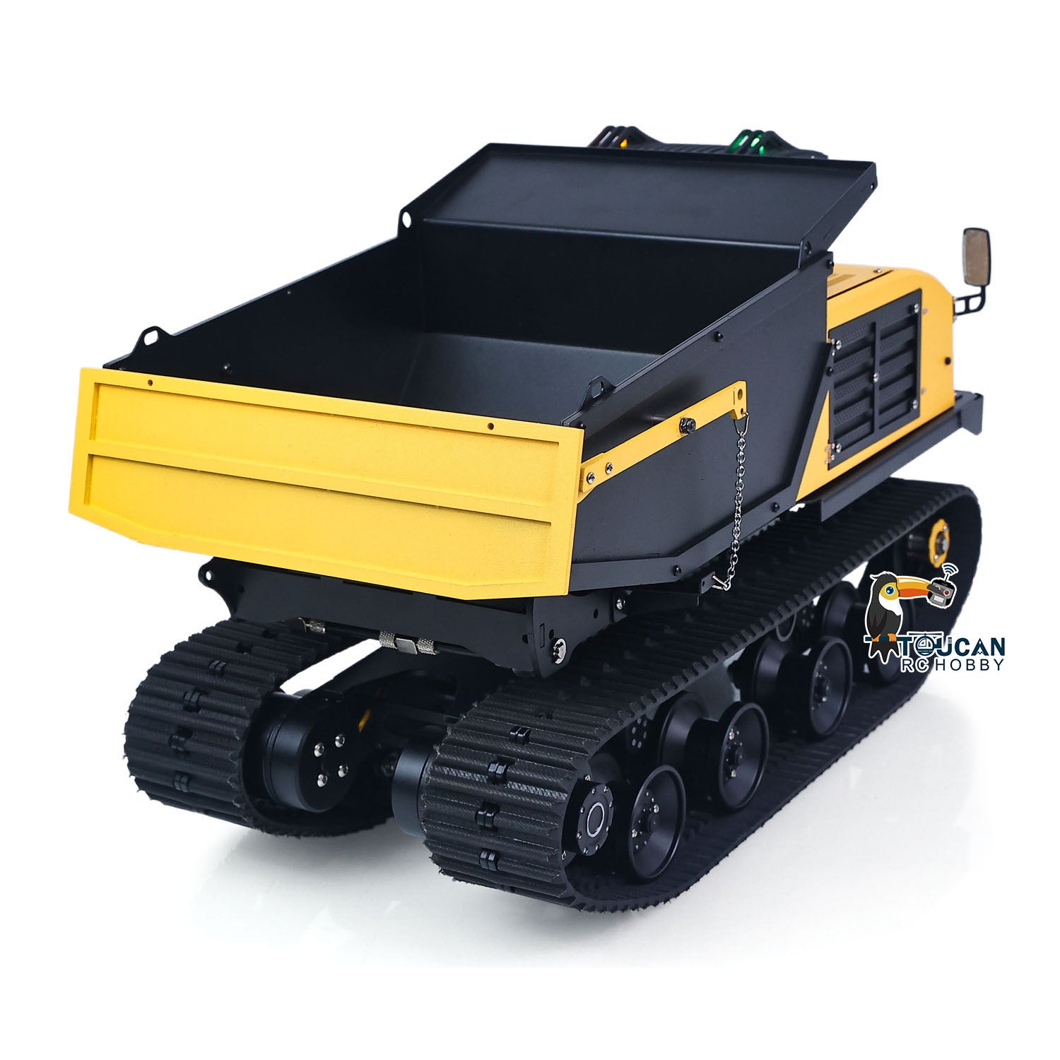 TOUCAN 1/14 T14R Panther RC Hydraulic Dump Truck Metal Tracked Tipper